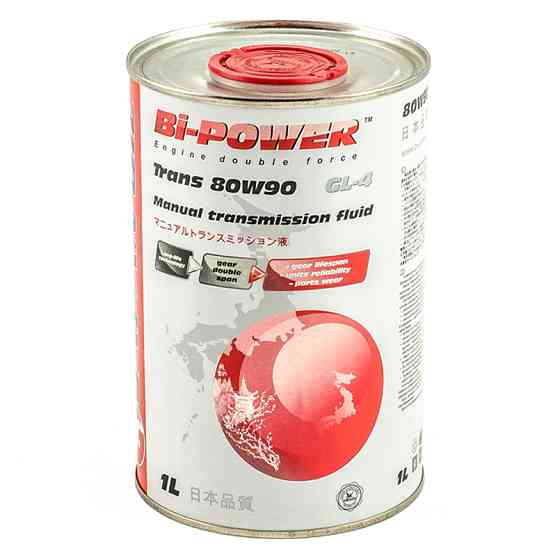 Трансмиссионное масло Bi-Power Manual 80W-90 GL4 1л Львов