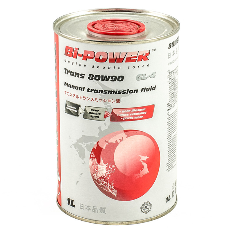 Трансмиссионное масло Bi-Power Manual 80W-90 GL4 1л Львов - изображение 1
