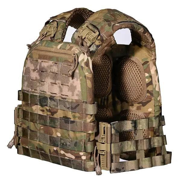 Тактическая плитоноска M6 без подсумков с быстрым сбросом (без плит) Мультикам Винница - изображение 3