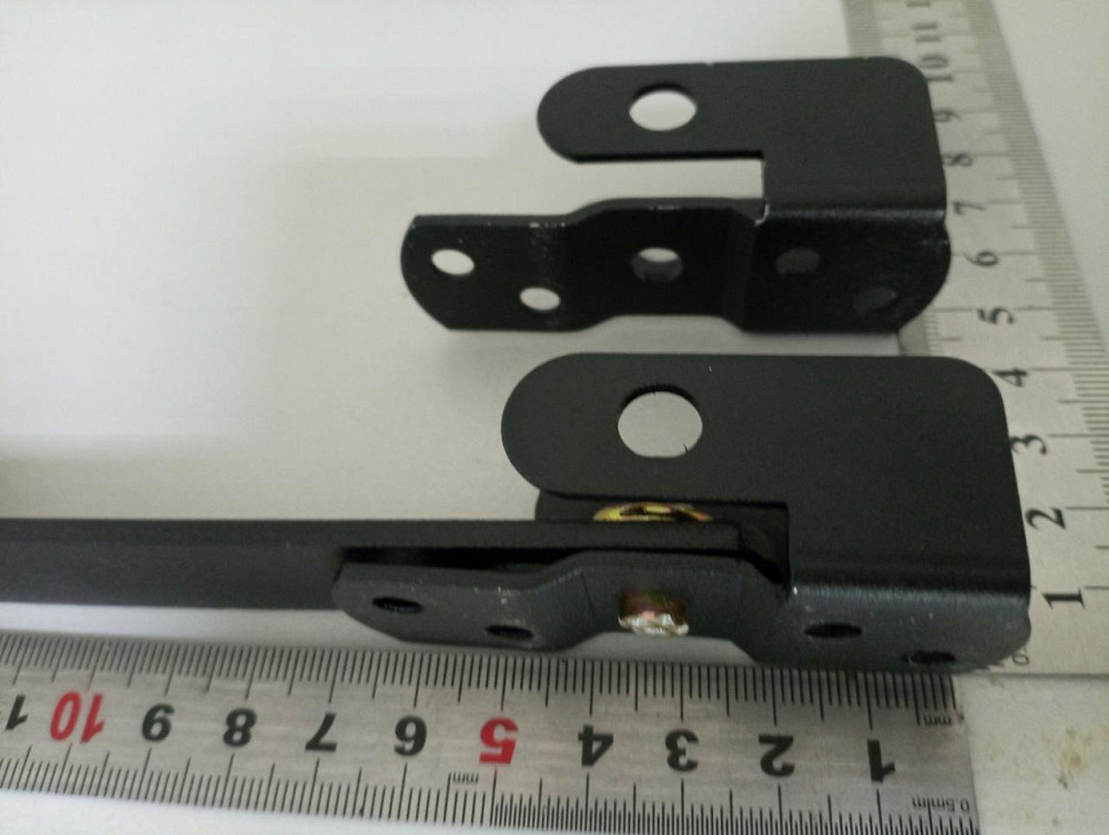 Клямка дверна покрита чорною порошковою фарбою "P-o" Київ - фото 6