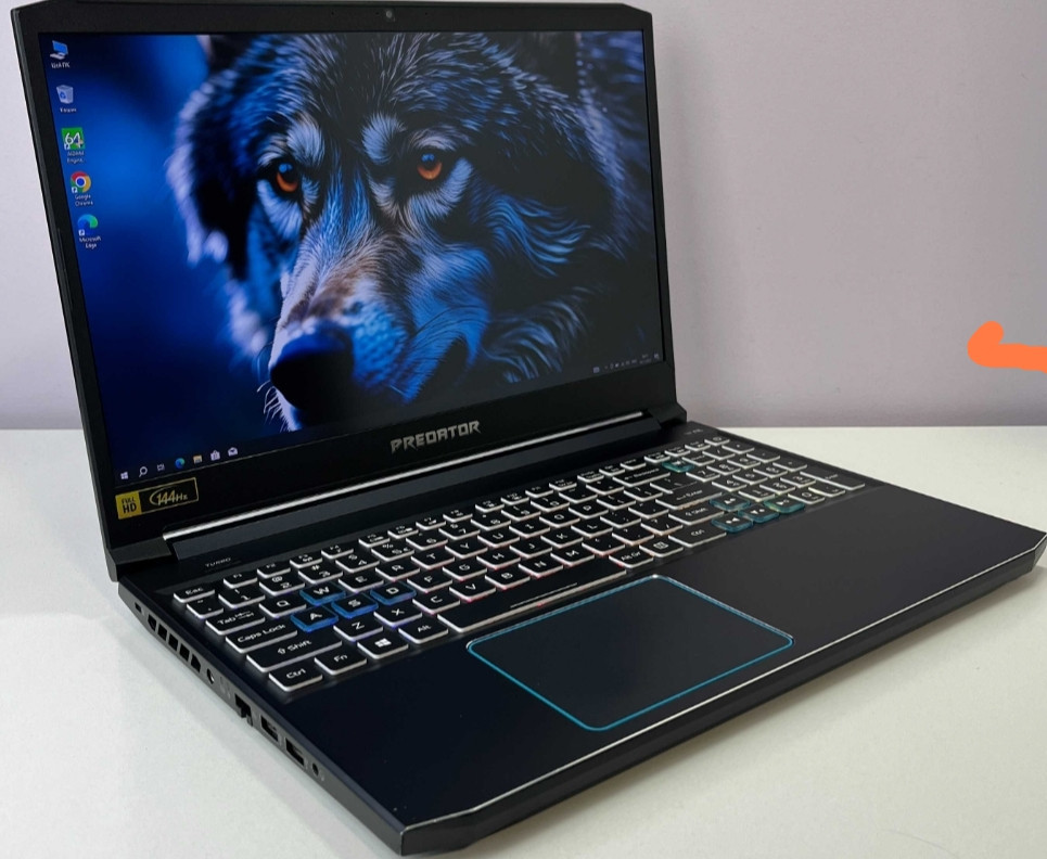 Ноутбук Acer Predator 144Hz GTX 1660Ti 6Gb i5 - 9300 H RAM 16Gb SSD 512Gb Київ - фото 2