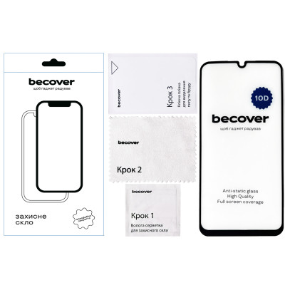 Скло захисне BeCover Samsung Galaxy A24 4G SM-A245 10D Black (711350) Вінниця - фото 2