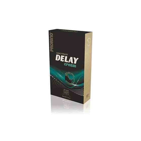 Крем пролонгатор для мужчин HOT Prorino Delay Cream, 50 мл Sex Aura Киев