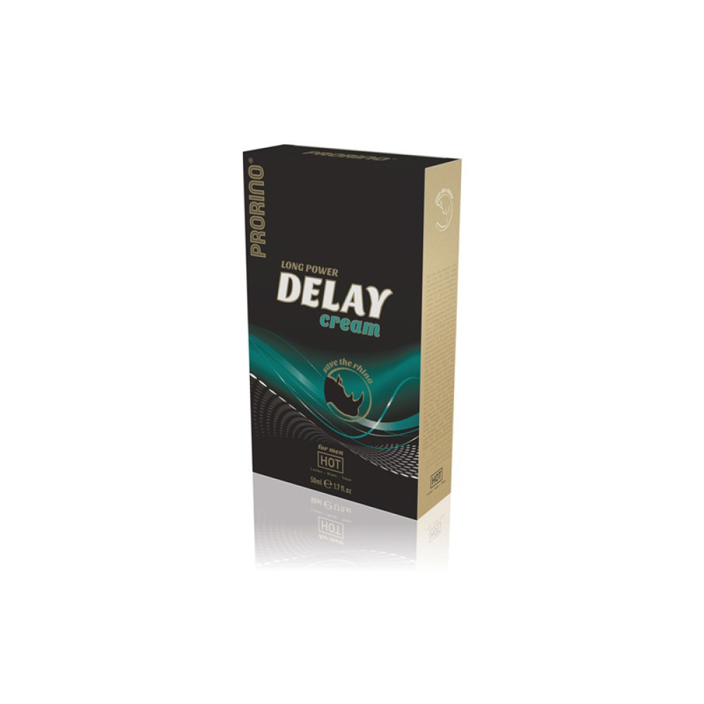 Крем пролонгатор для мужчин HOT Prorino Delay Cream, 50 мл Sex Aura Киев - изображение 4