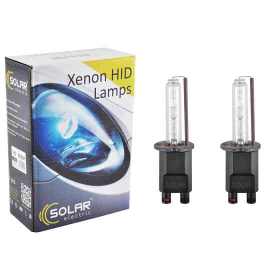 Ксеноновая лампа Solar H3 5000K, 85V, 35W PK22s KET, 2шт Львов
