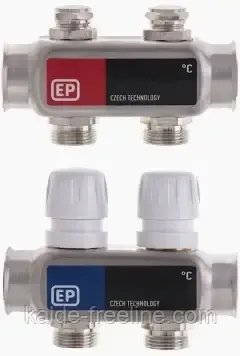 Колектор для опалення "EUROPRODUCT" на 2 контуру (нержавійка)) Харків - фото 1