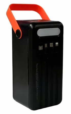 Зовнішній акумулятор (power bank) 80000мАг 8Вт Solar для зарядки пристроїв, з сонячною батареєю Київ