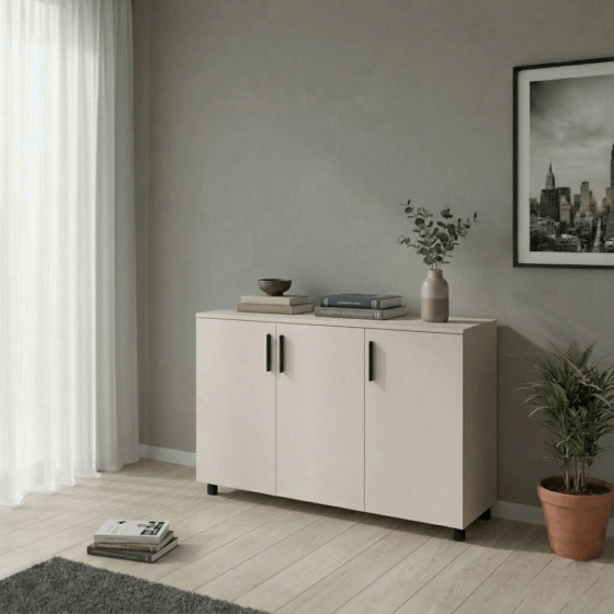 Комод Doros Торн Кашемір 3 ДСП 135х51.6х80 (DRS-012099) Дніпро