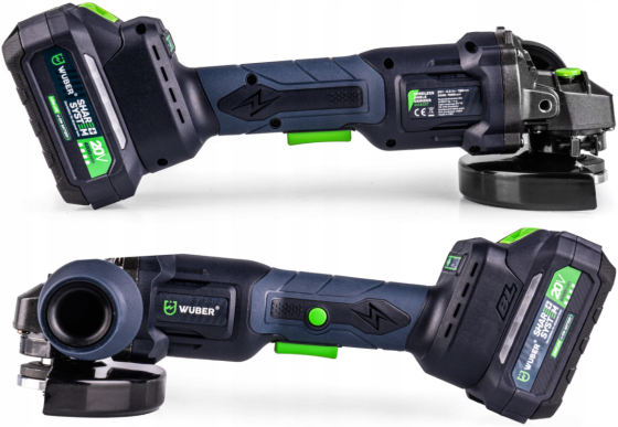 Болгарка (вуглецева шліфмашина) Wuber + 2 акумулятори + зарядний пристрій DIAX (Польща) Київ