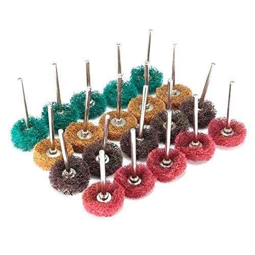 Набір полірувальних кругів щіток 25 мм для гравера дремеля Dremel, 25 шт. Винница - изображение 3