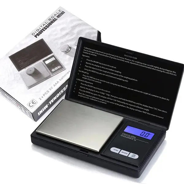 Ваги ювелірні ACS MS-2020, Ваги з підсвічуванням, Компактні ваги, WY-385 Ваги лабораторні Київ - фото 1