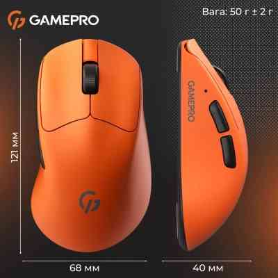 Мишка GamePro Genesis Avenger Wireless/Bluetooth/USB Orange (GM096O) Вінниця