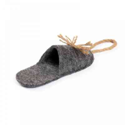 Игрушка для собак Природа Игрушка Природа Пантофля с канатом для собак 24х15х7 см (4823082430772) Винница