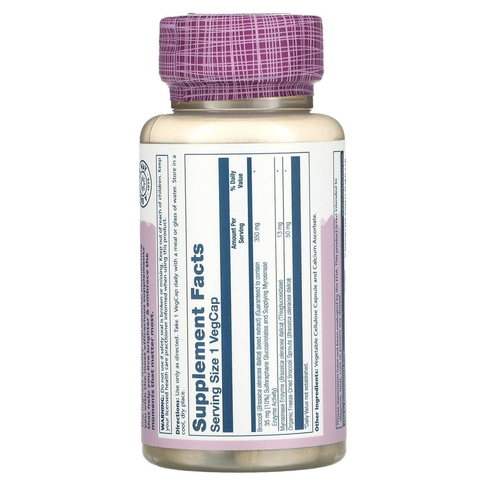 Брокколі Solaray Broccoli 30 вег капс Київ - фото 2