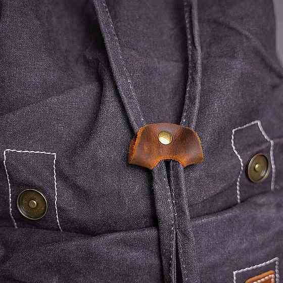 Похідний рюкзак canvas Vintage 20110 Сірий Київ