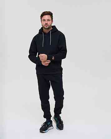 Чоловічий теплий костюм зі штанами та капюшоном — Байка тринитка Tom John 93424 XXL Київ