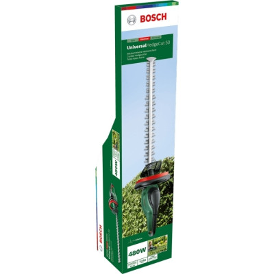 Кусторез Bosch UniversalHedgeCut 50 480Вт, 50см, шаг реза 26мм, 3.67 кг (0.600.8C0.501) Винница - изображение 2