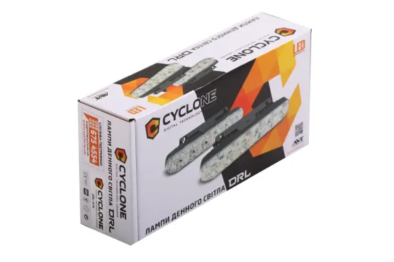 Фара дневного света DRL 170*23*35мм Cyclone 6 диодов (2 шт.) Винница