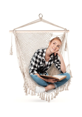 Крісло-гамак Outtec Boho підвісне бежевий Київ