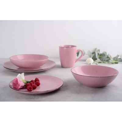 Салатник Limited Edition Terra 650 мл Pink (YF6007-3) Винница