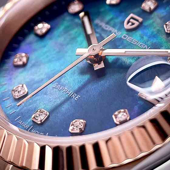 Pagani Design PD-1794L Silver-Rose Gold-Blue Киев
