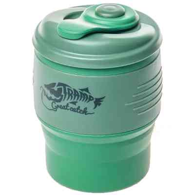 Чашка туристична Tramp силіконова з кришкою 350 мл Sand (UTRC-082-sand) Вінниця