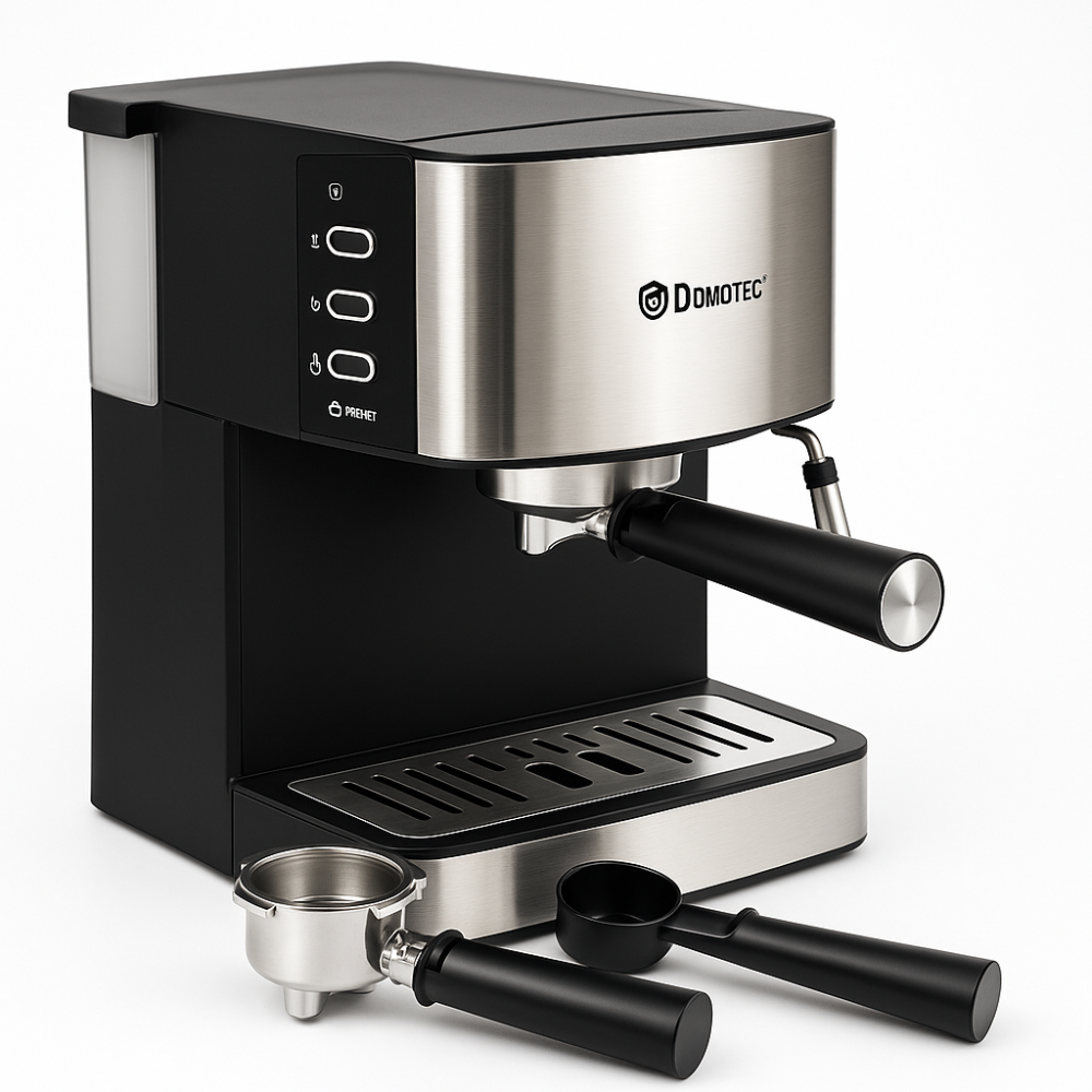 Бытовая электрическая кофеварка для дома Domotec MS-113, Домашняя кофеварка для приготовления напитков HR-84 Львов - изображение 8