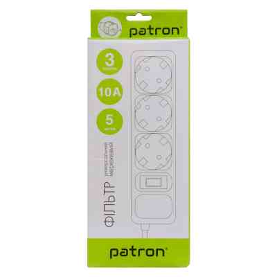 Мережевий фільтр живлення Patron EXT-PN-SP-1035-GR, 5m Gray (EXT-PN-SP-1035-GR) Вінниця