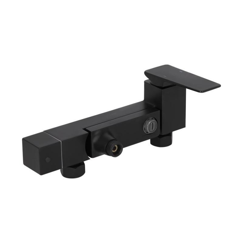 Душевая система для ванны Qtap Gemini с изливом 51103KNG черная Киев - изображение 7