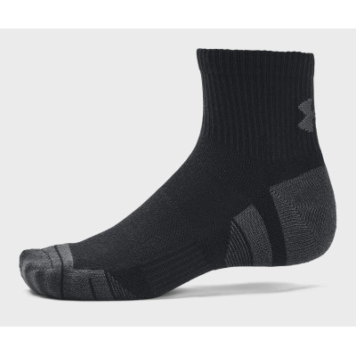 Носки Under Armour 1379510-001 Performance Tech 3 пари Qtr чорний LG (196884000998) Винница - изображение 2