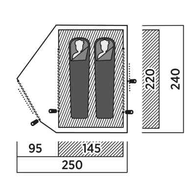 Намет Easy Camp Rondane 2 (120469) (931541) Вінниця
