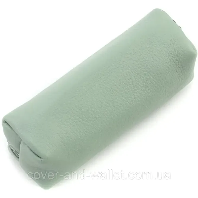 Элитная женская ключница мятного цвета на молнии Marco Coverna W005 Light Green Киев - изображение 4