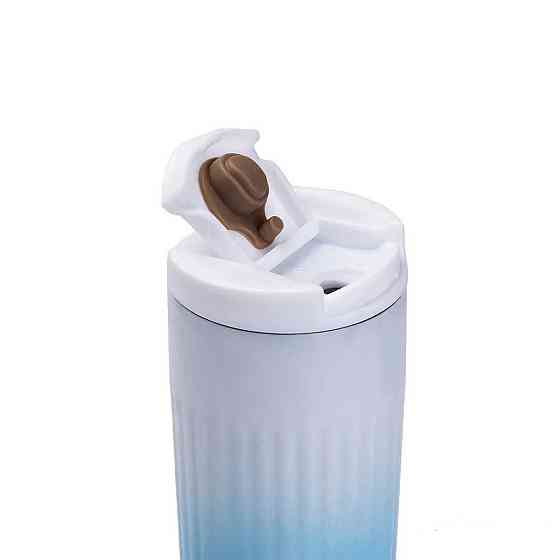 Happy Life Термокухоль металевий з широким горлом 500 мл Блакитний HP154BL Киев