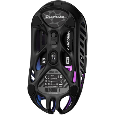 Мишка GravaStar Mercury X Wireless/Bluetooth/USB Black (GSX_BLK) Вінниця - фото 11