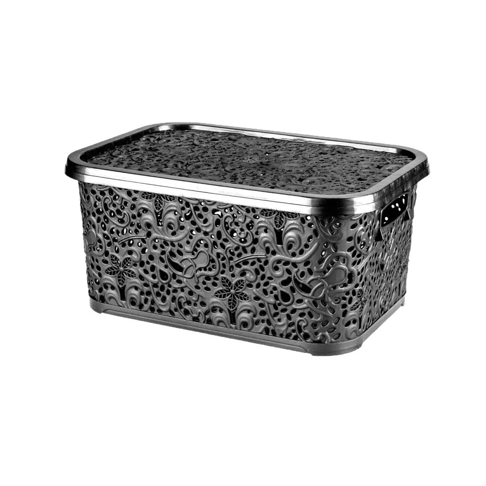 Корзинка с крышкой 