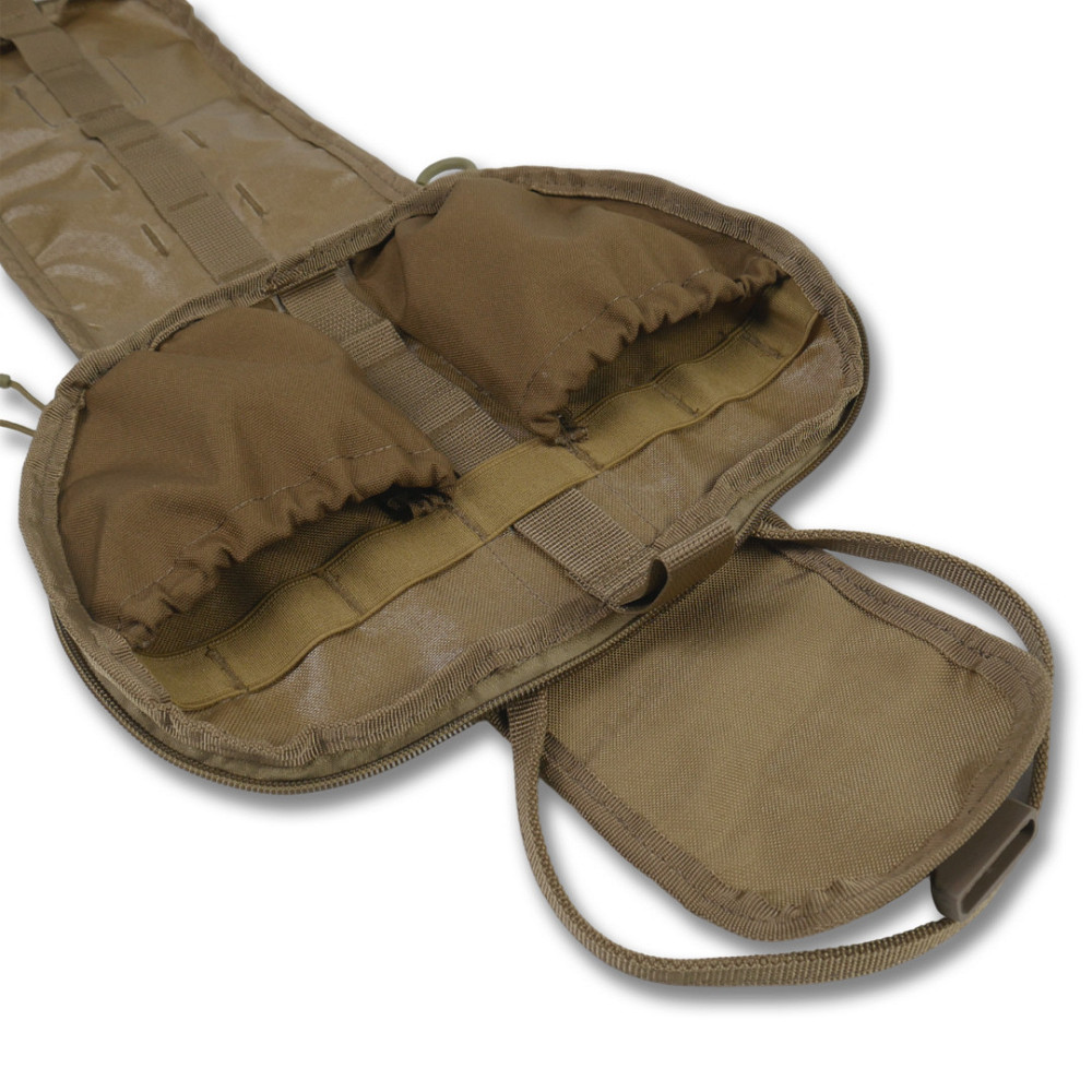 Подсумок-аптечка (быстрый сброс) Kiborg GU Cordura Coyote. Отрывной аптечный подсумок на пояс Киев - изображение 6