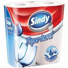 Рушники паперові двошарові Ecolo, 100% целюлоза, 2 рулони Виноградів - фото 1