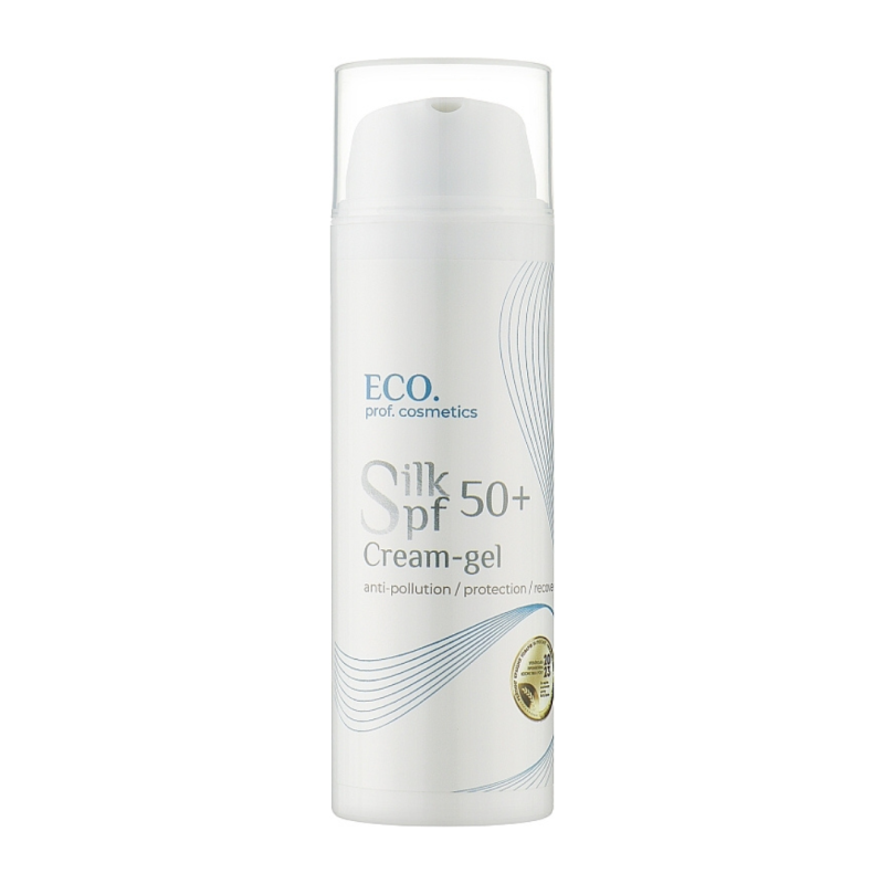 Крем-гель з рослинний шовком SPF 50+ Silk Eco.prof.cosmetics 50 мл Київ - фото 1
