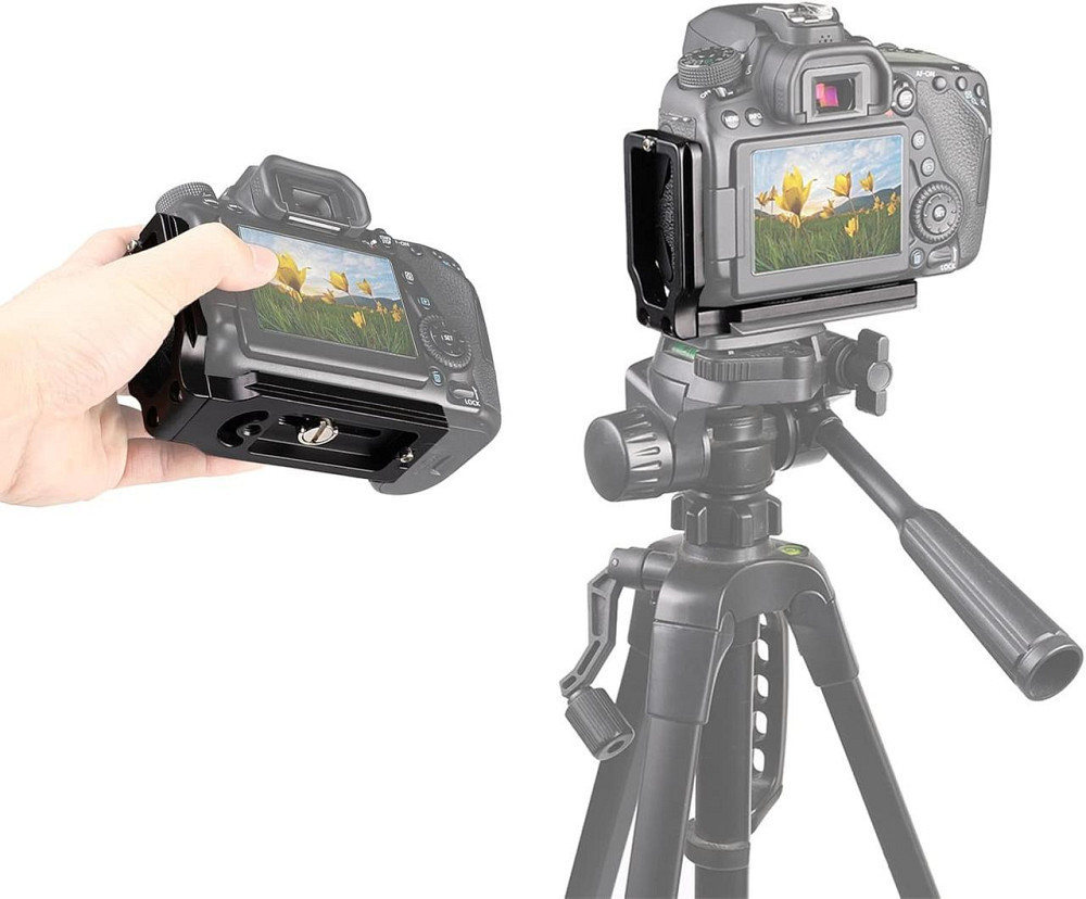 Универсальная L-образная быстросъемная пластина Bailinks для камер, алюминиевая, 5 кг, совместима с штативами Киев - изображение 1