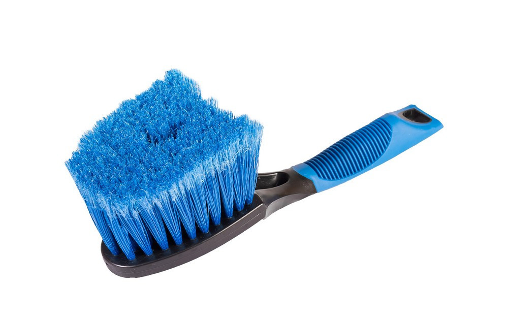 Щітка для мийки автомобільна MASTERTOOL 80х100 мм із двокомпонентною ручкою 250 мм 84-0015 Рівне - фото 2