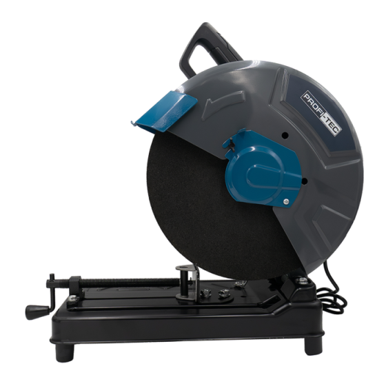 Мощная отрезная пила по металлу PROFI-TEC CS 355 X-Cut: 2200 Вт, 355мм (007357) Киев
