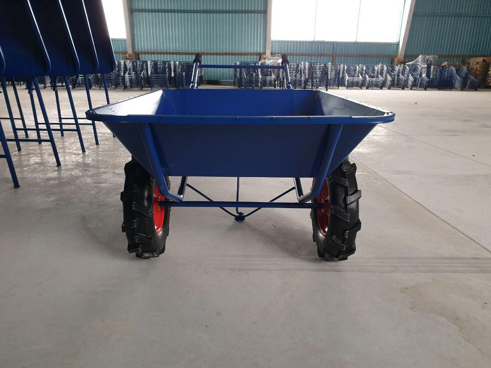 Тачка строительная Garden joys 200 Синий Тачка грузовая Тачка двухколесная строительная Тачка для вывоза мусор Белая Церковь - изображение 8