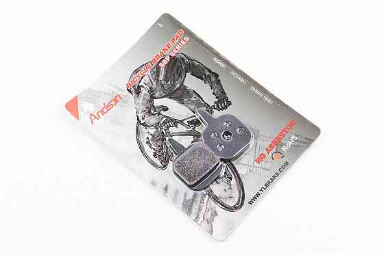 Гальмівні колодки Disk-brake (Tektro Aquila, Novela 2003, IO, Gemini 2003), чорні YL-1023 Киев