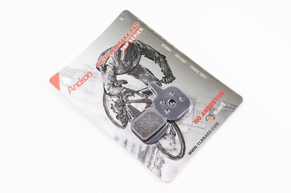 Гальмівні колодки Disk-brake (Tektro Aquila, Novela 2003, IO, Gemini 2003), чорні YL-1023 Киев - изображение 1