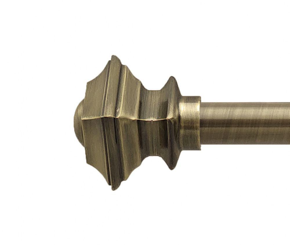 Карниз Orvit Борджеза металевий однорядний техно гладка труба кільце металеве Антик 25 мм 160 см (00-00025828) Львов - изображение 2