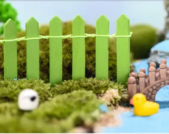 Паркан великий для міні-саду та декору 90 х 6 см Одеса