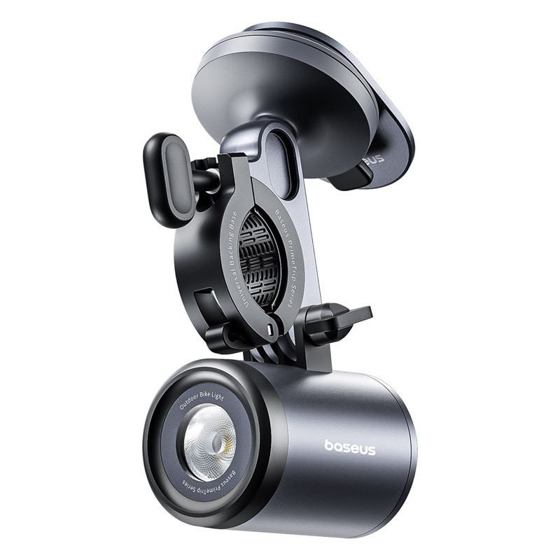 Велотримач для телефона Baseus PrimeTrip Series Dual-Color Bike Light 2-in-1 Set Cosmic Black Одеса - фото 4