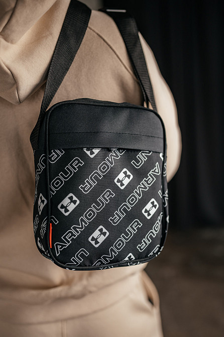 Барстека Nike, Чоловіча сумка через плече, Текстова барсетка на три відділення, Брендаова сумкаMasterSem Київ - фото 1