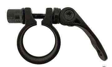 Хомут труби підсідельної велосипеда (кріплення ексцентрик) Ø-34,9 чорний KL-M07 KL Мукачево