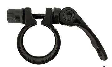 Хомут труби підсідельної велосипеда (кріплення ексцентрик) Ø-34,9 чорний KL-M07 KL Мукачево - фото 1